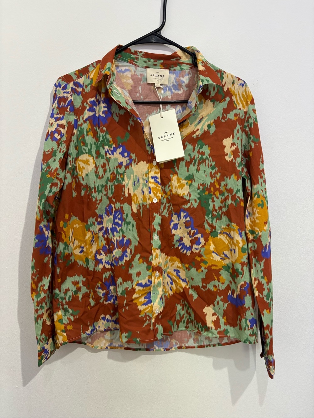 NWT Sezane Blouse Size 2